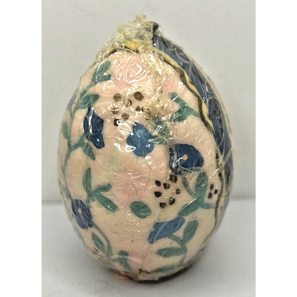 Vintage Decorative Easter Egg Candle New in Packaging 2.5" SKU H364
